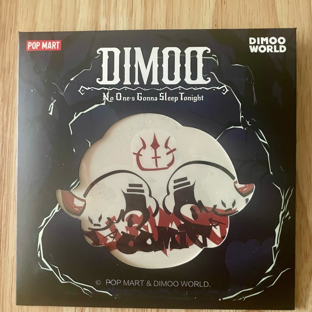 ♣️POP MART- Dimoo No One‘s Gonna Sleep Tonight Series Tattoo Stickers